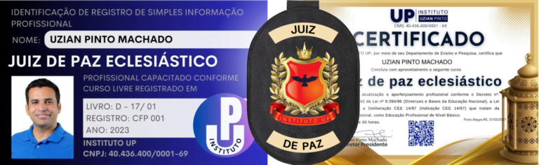 Apostila de Juiz de Paz ECLESIÁSTICO em PDF