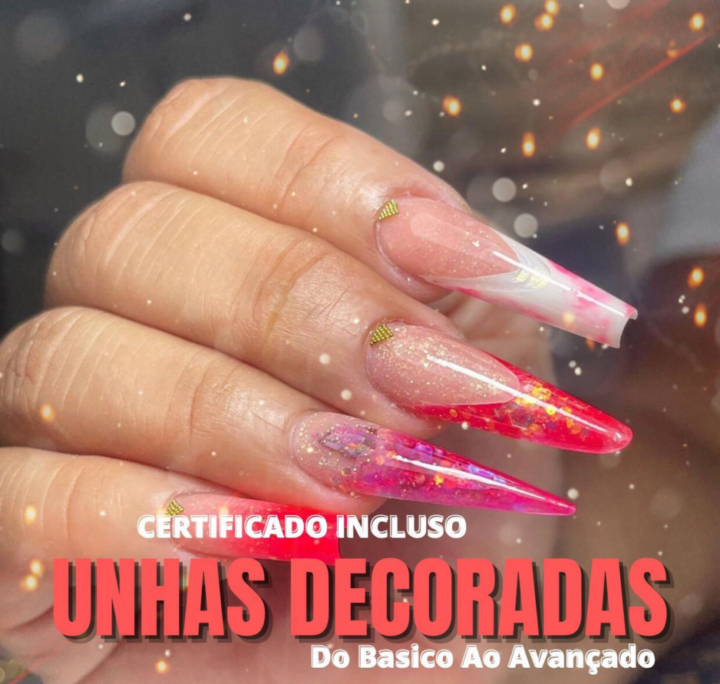 Curso unhas decoradas Decorações de unhas Designer 3 Curso unhas decoradas Decorações de unhas Designer Curso.blog.br