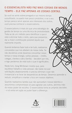 essencialismo Essencialismo: A disciplinada busca por menos ( ebook pdf )