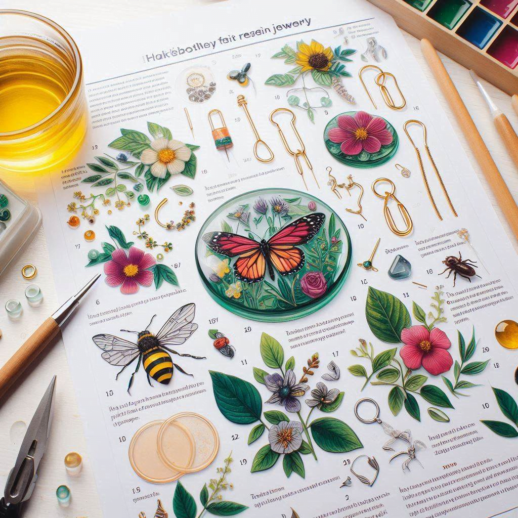 image-315 Apostila de joias botânicas em resina