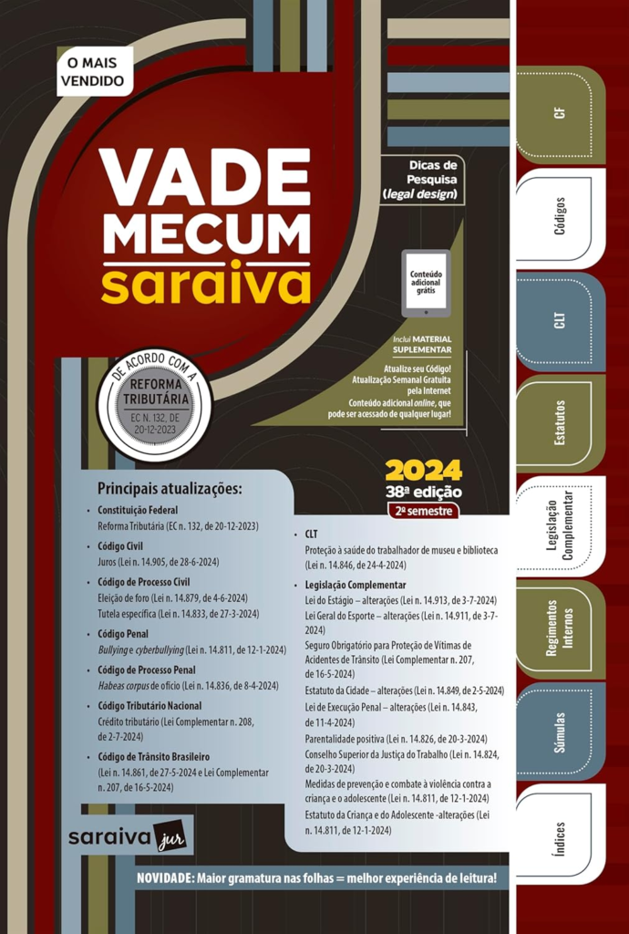 image-306-690x1024 Livro Vade Mecum Saraiva Tradicional - 38ª Edição 2024 por Editora Saraiva | PDF