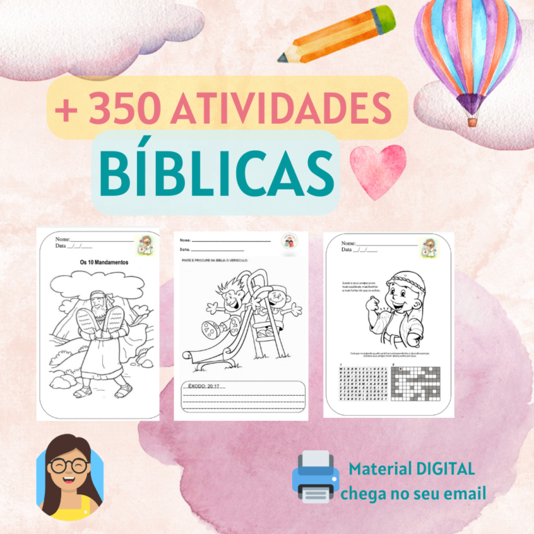 395 Atividades Bíblicas | Ministério Infantil por Tia Julia PDF