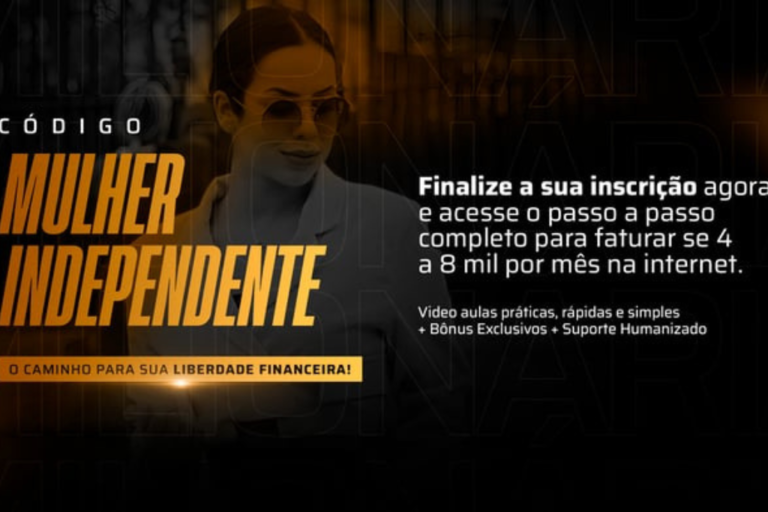 Por que o Código Mulher Independente, de Suelen Mello, é o curso ideal para alcançar a independência financeira?