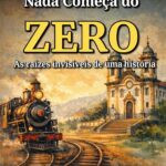 Capa do livro "Este livro não é só sobre corrida" de Raquel Castanharo, com silhueta de corredor e diagramas biomecânicos em tons pastel.