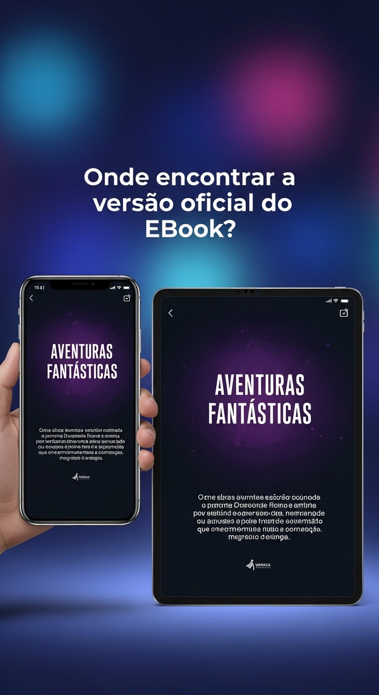 Capa preta almofadada da Bíblia Sagrada Ilustrada de luxo, com detalhes em ouro, QR Codes integrados e marca‑página de fita, aberta mostrando texto em duas colunas e ilustração bíblica.