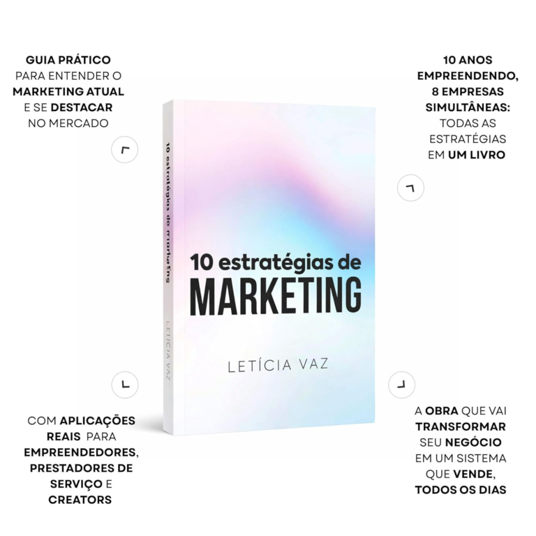 10 Estratégias de Marketing – Letícia Vaz | EbookPDF Valor Percebido