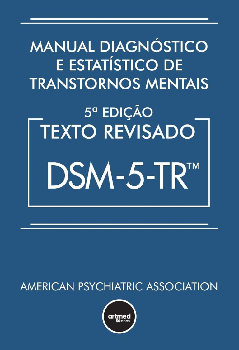 DSM-5-TR – American Psychiatric Association | EbookPDF Saúde Mental